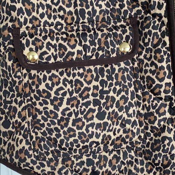 J. Crew NWT Leopard Vest - Picture 3 of 3